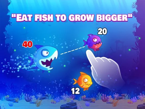 Изображение игры: Eat Fish.IO