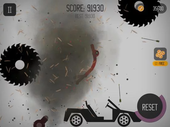 Изображение игры: Stickhero Dismounting Ragdoll
