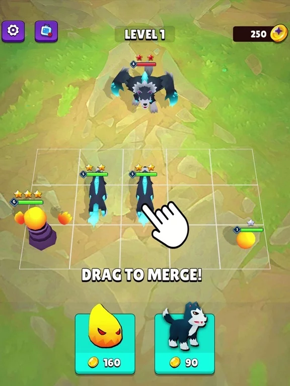 Изображение игры: Merge Battle Tactics