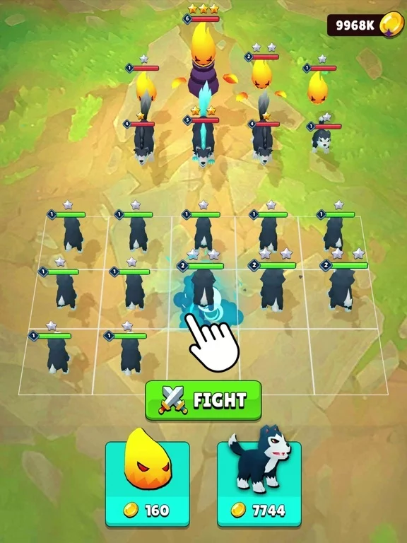 Изображение игры: Merge Battle Tactics