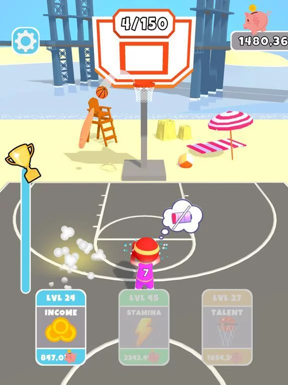 Изображение игры: Hoop It 3D
