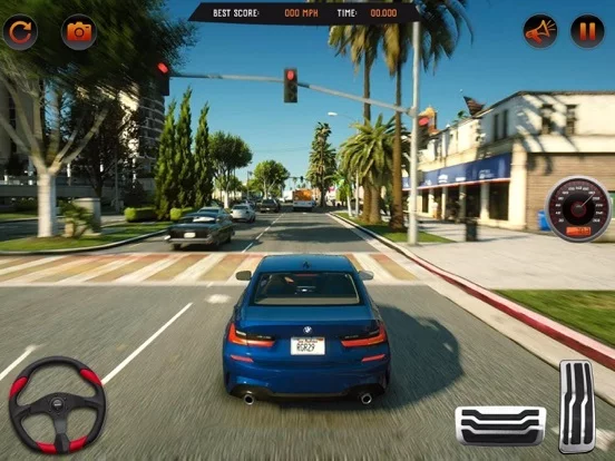 Изображение игры: Real Car Driving Game 2022