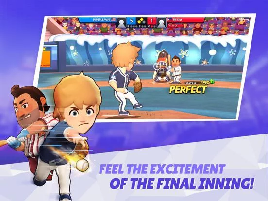 Изображение игры: Super Baseball League