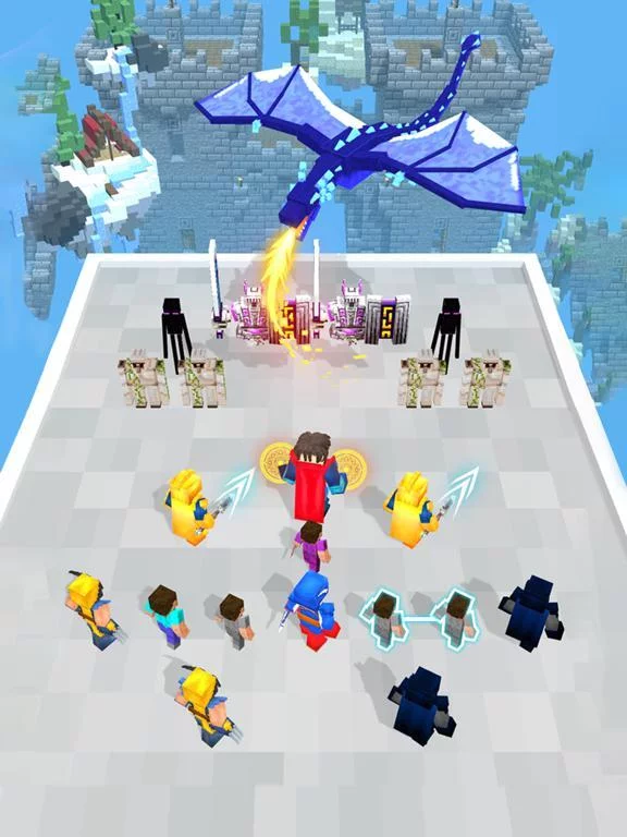 Изображение игры: Merge Run 3D