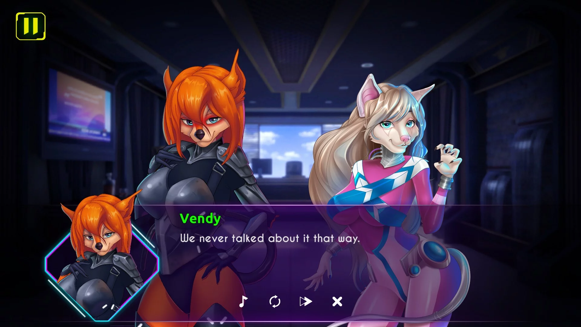 Изображение игры: FURRY CYBERSEX