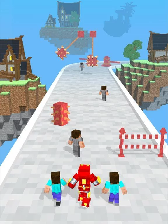 Изображение игры: Merge Run 3D