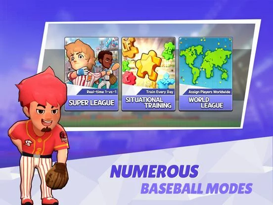 Изображение игры: Super Baseball League