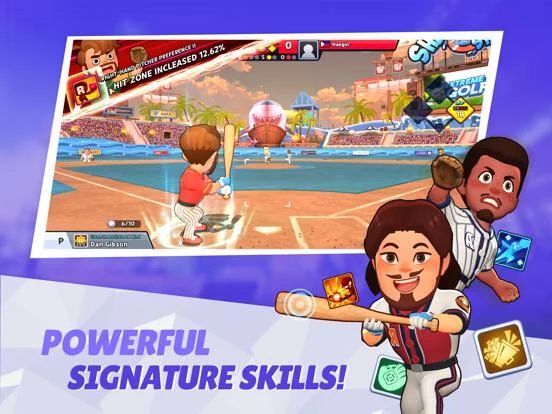 Изображение игры: Super Baseball League