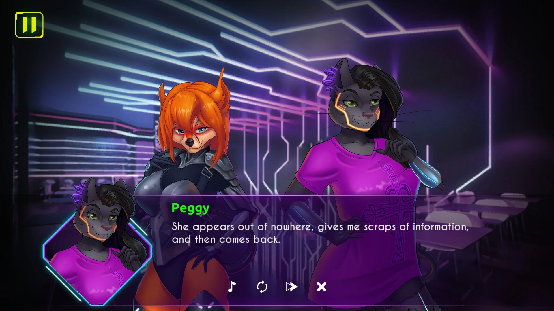 Изображение игры: FURRY CYBERSEX