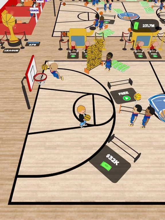 Изображение игры: Basketball Manager!