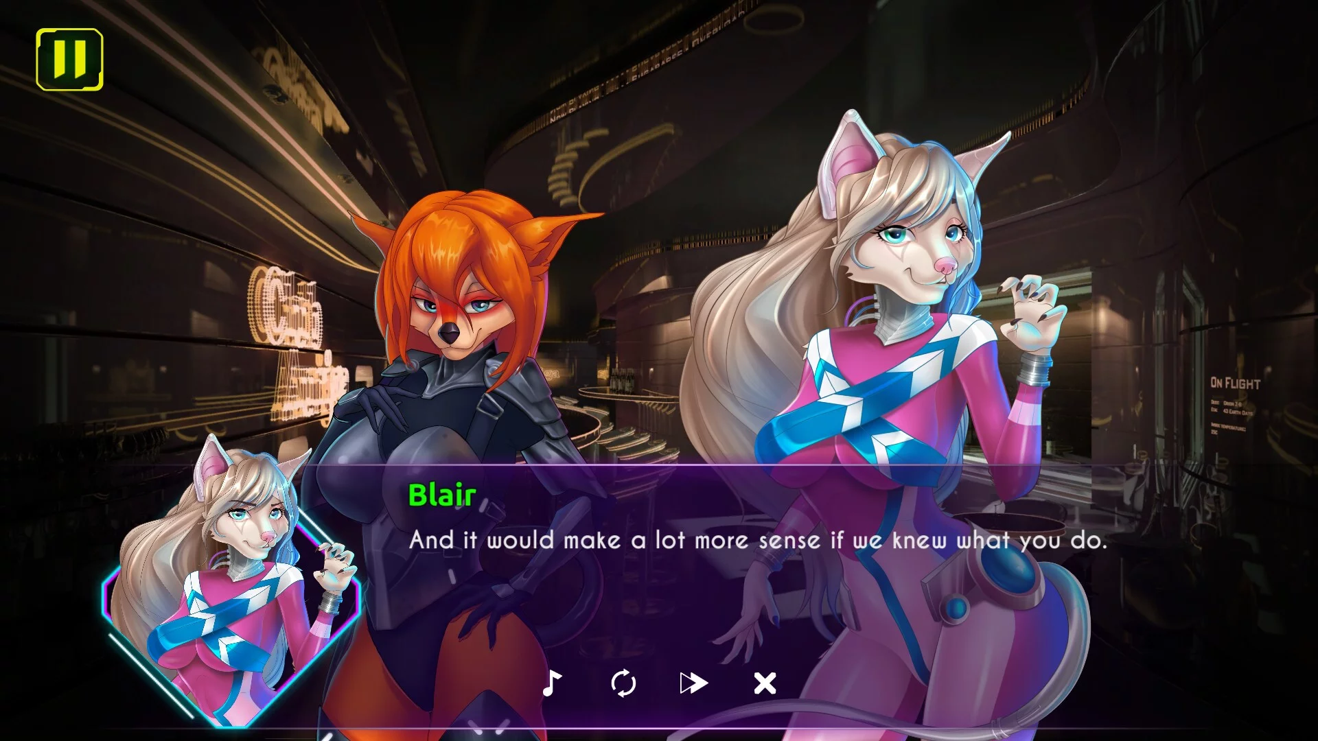Изображение игры: FURRY CYBERSEX