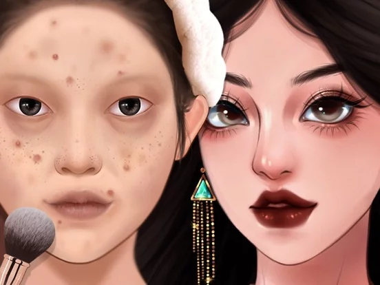 Изображение игры: Makeup Styling -DIY Salon game