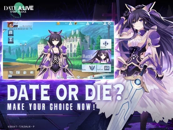 Изображение игры: Date A Live: Spirit Pledge HD