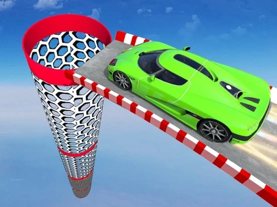 Изображение игры: Extreme Car Ramp Stunts Race
