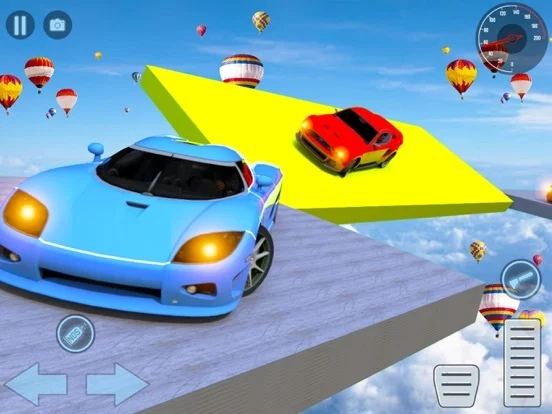 Изображение игры: Extreme Car Ramp Stunts Race