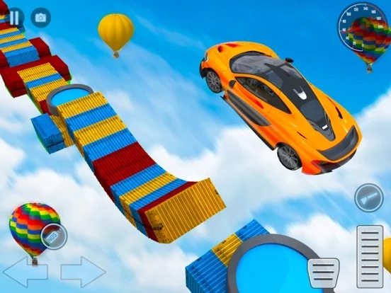 Изображение игры: Extreme Car Ramp Stunts Race