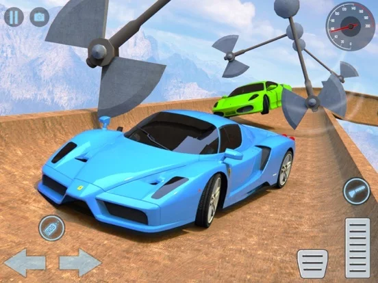 Изображение игры: Extreme Car Ramp Stunts Race