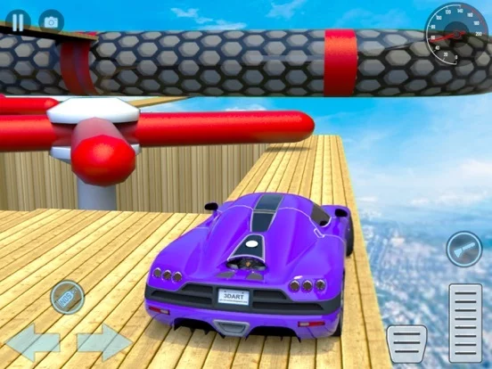 Изображение игры: Extreme Car Ramp Stunts Race