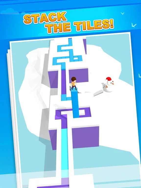 Изображение игры: Tile Stack - Maze Tour