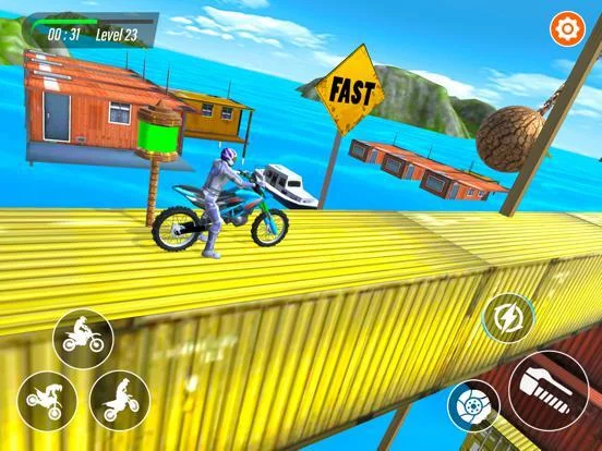 Изображение игры: Bike Stunts Race Game 3D
