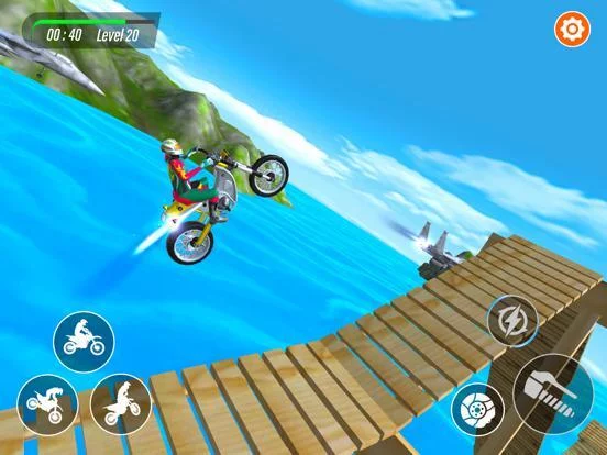 Изображение игры: Bike Stunts Race Game 3D