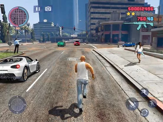 Изображение игры: Open World Gangster Game