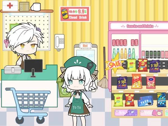 Изображение игры: YOYO Doll: Anime School Life
