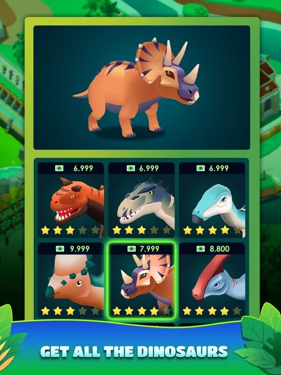 Изображение игры: Dinosaur Park—Jurassic Tycoon