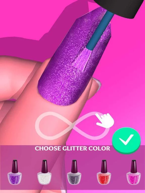 Изображение игры: Gel Nails!