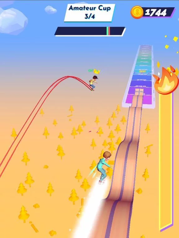 Изображение игры: Skate Rush 3D