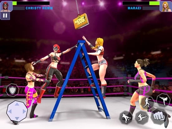 Изображение игры: Bad Girls Wrestling Games 2022