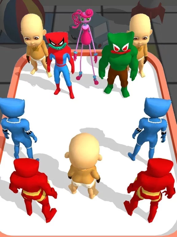 Изображение игры: Superhero Monster Merge Master