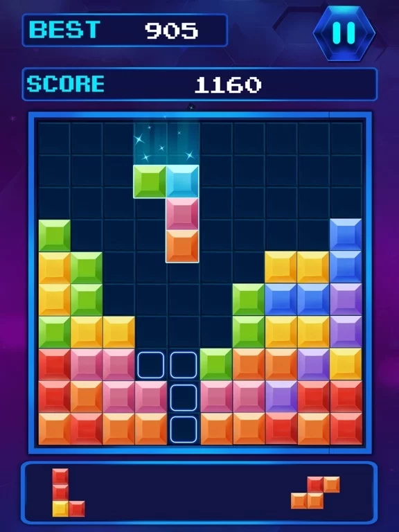 Изображение игры: Fun Block Brick Puzzle