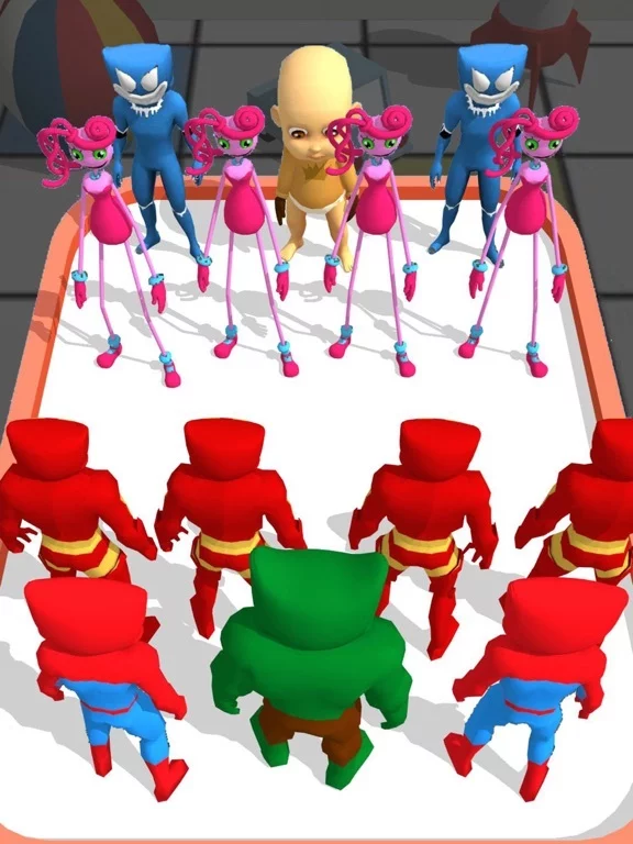 Изображение игры: Superhero Monster Merge Master