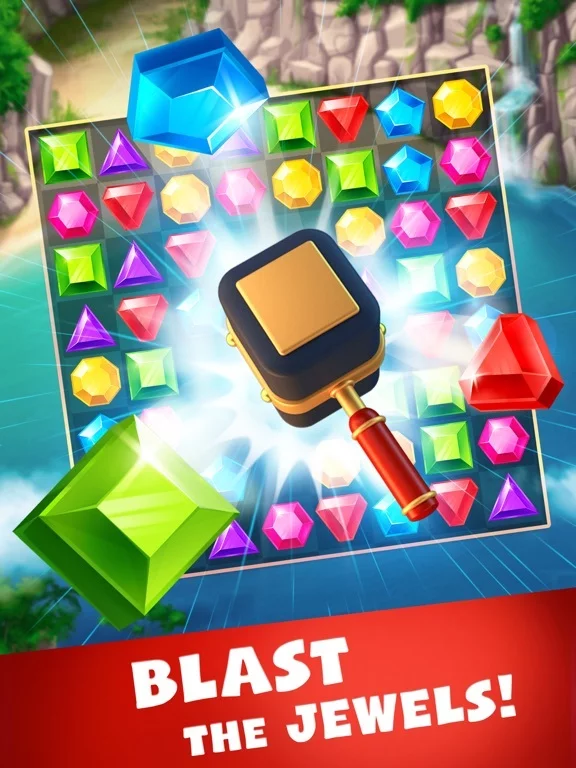 Изображение игры: Jewels Planet - Match 3 Game