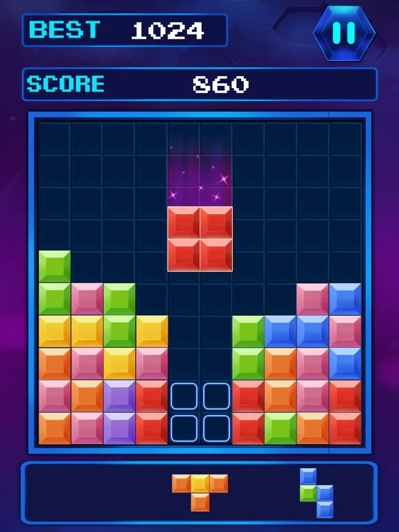 Изображение игры: Fun Block Brick Puzzle