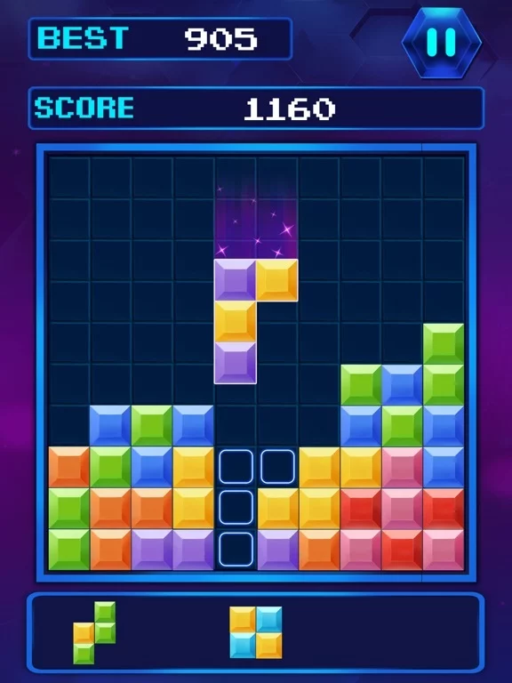 Изображение игры: Fun Block Brick Puzzle