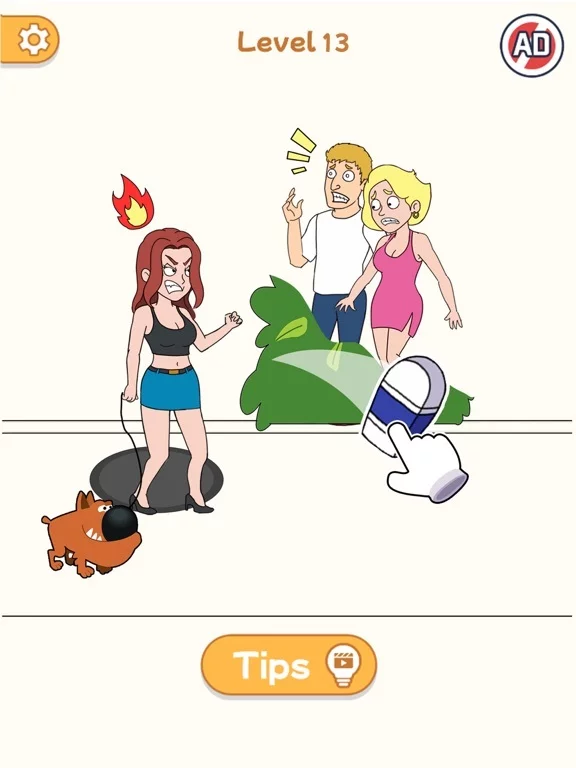 Изображение игры: DOP:Draw Love Puzzle