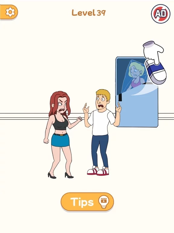Изображение игры: DOP:Draw Love Puzzle