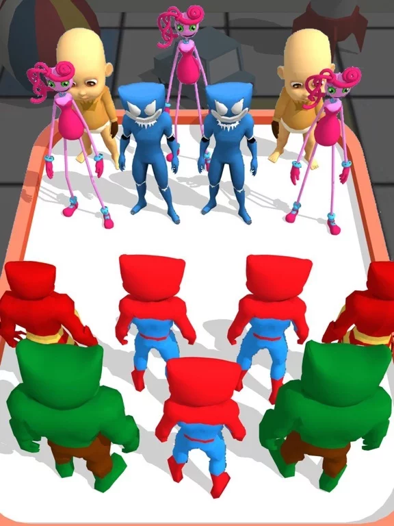 Изображение игры: Superhero Monster Merge Master