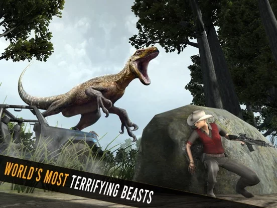 Изображение игры: Jurassic World Dino Hunting