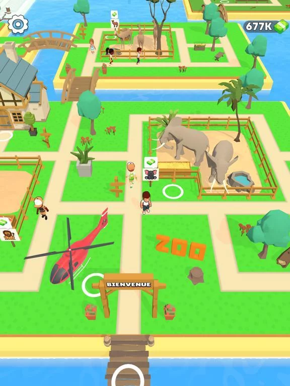 Изображение игры: Zoo Island!