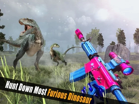 Изображение игры: Jurassic World Dino Hunting