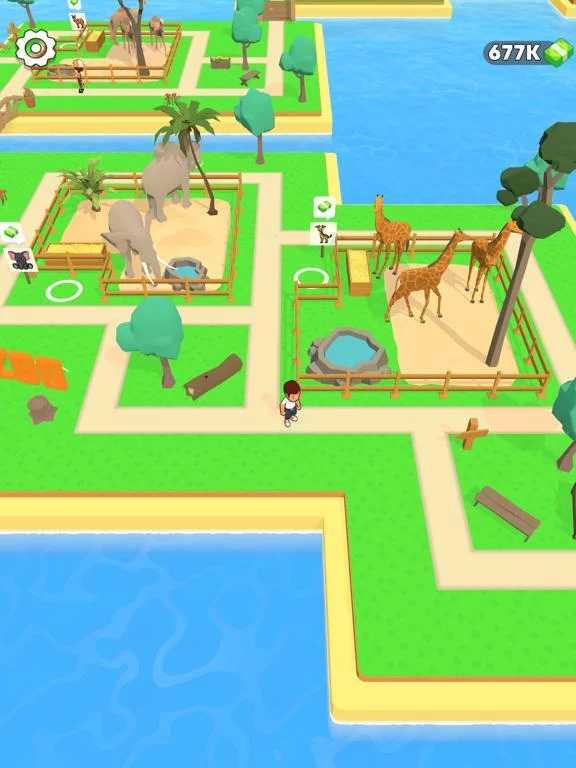 Изображение игры: Zoo Island!