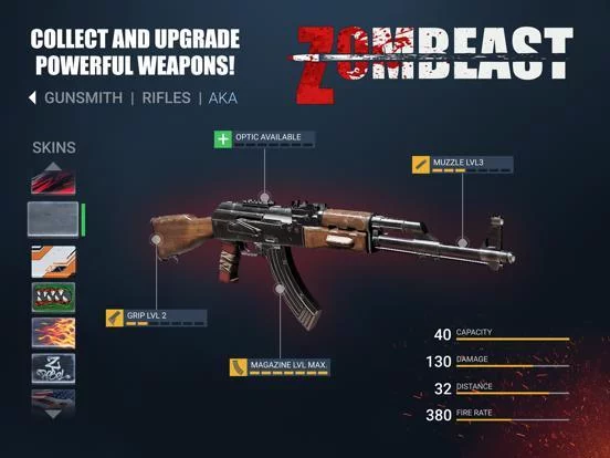Изображение игры: Zombeast: Zombie Shooter
