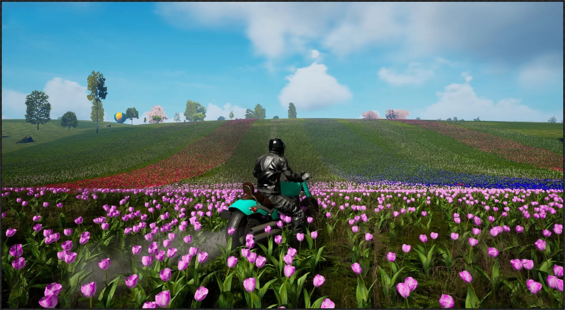 Изображение игры: Motorcycle Travel Simulator