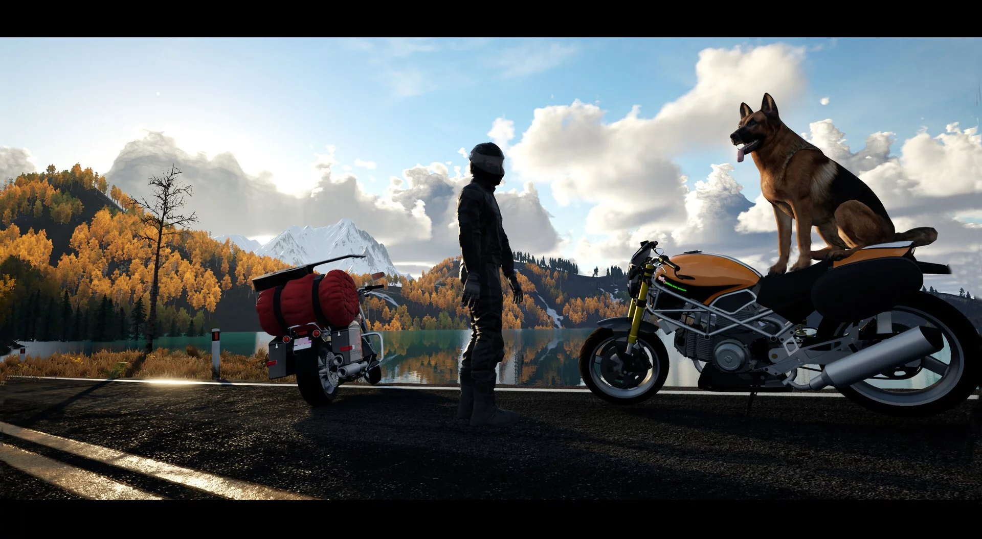 Изображение игры: Motorcycle Travel Simulator
