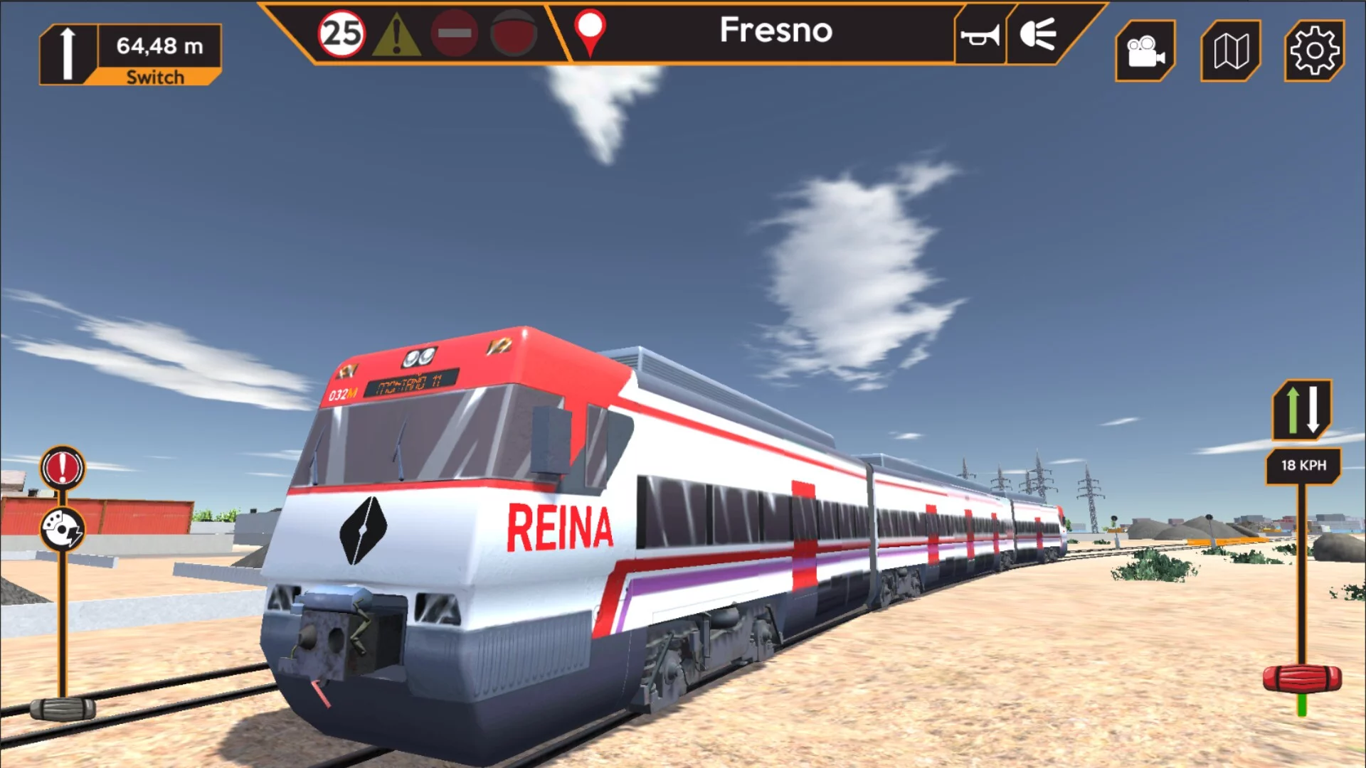 Изображение игры: Train Ride Simulator