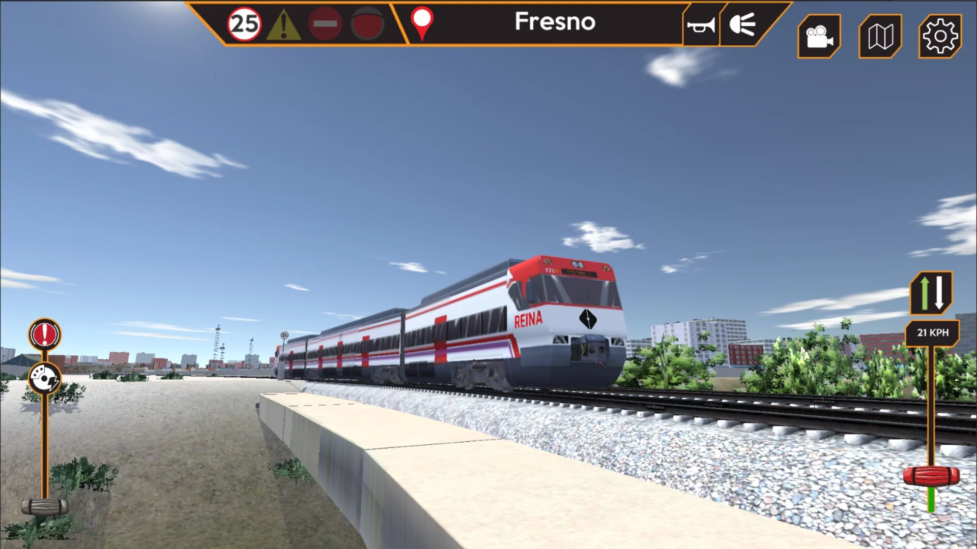 Изображение игры: Train Ride Simulator