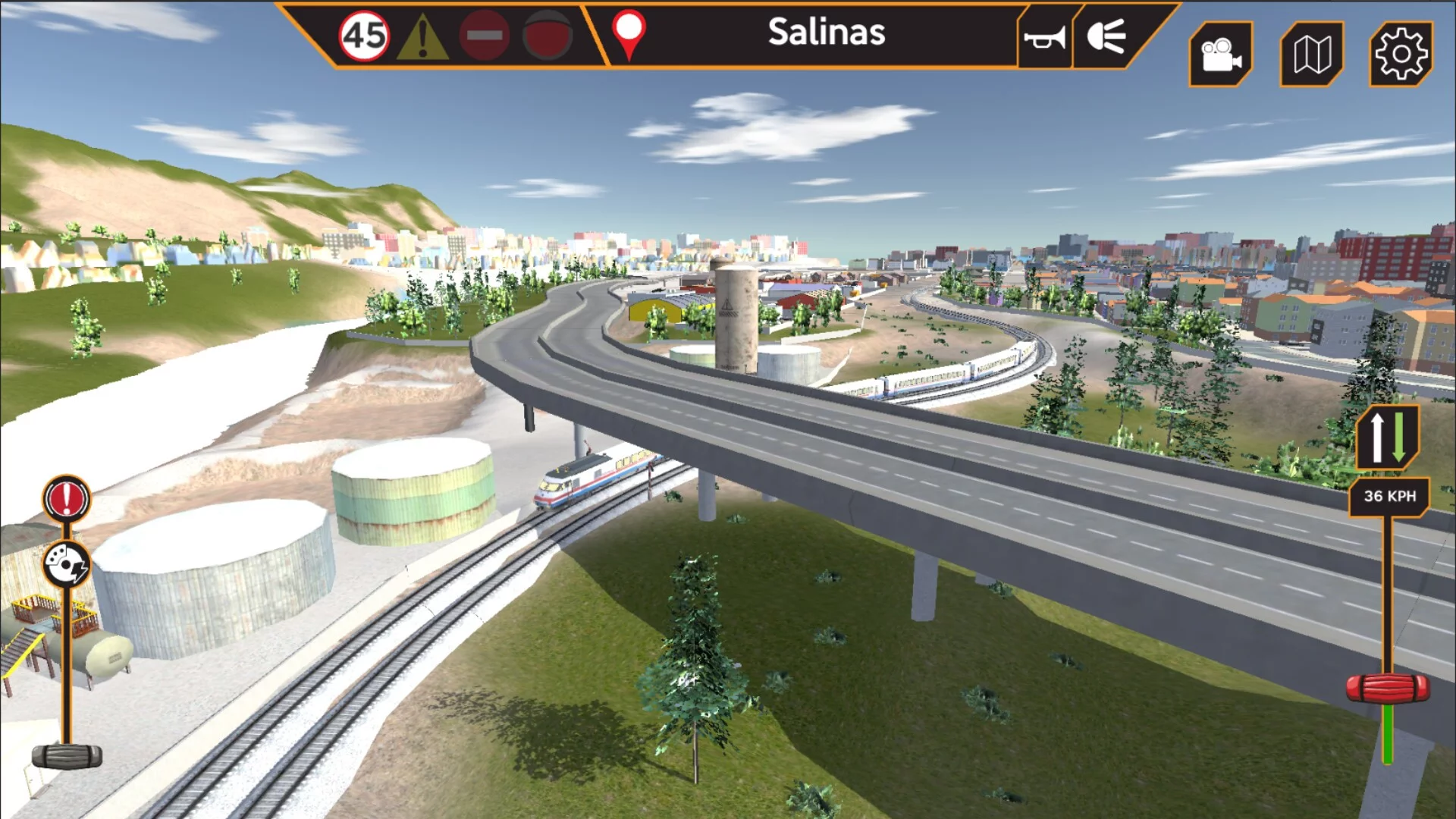 Изображение игры: Train Ride Simulator